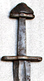 Maldon sword - close up
