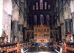 Ely Cathedral - the choir and high alter