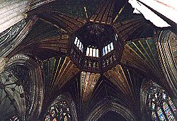 Ely Cathedral - the inside of the lantern